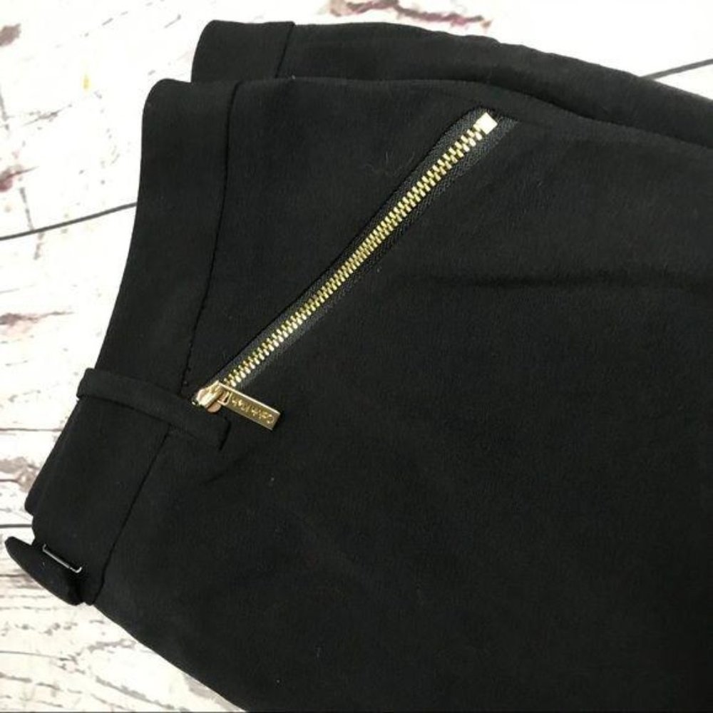 Calvin Klein Black & Gold Dress Pants Size 6 - Picture 9 of 9